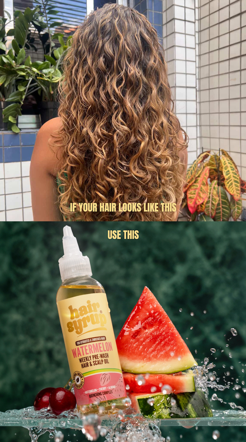 Your Hair VS The Syrup You Need 🍯