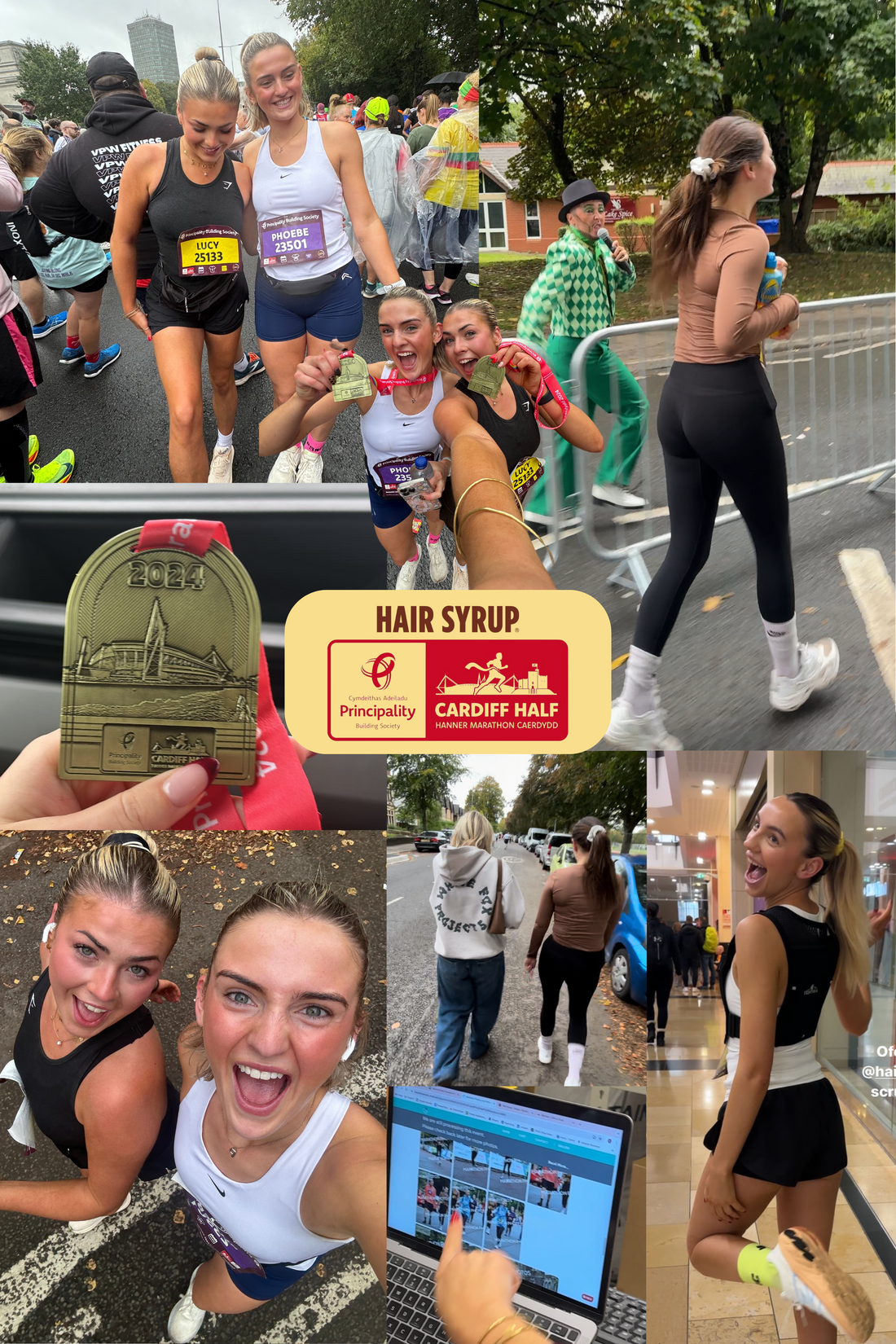 Hairsyrup takes on Cardiff Half 🏃‍♂️🐝🏅