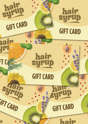 Hair Syrup Gift Card 🍯 Please only add a gift card to your basket no other products thank you. ❤️